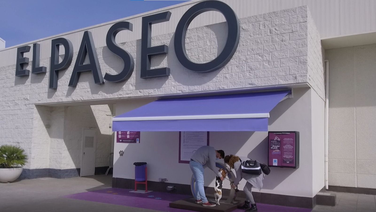 Una imagen del centro comercial El Paseo.