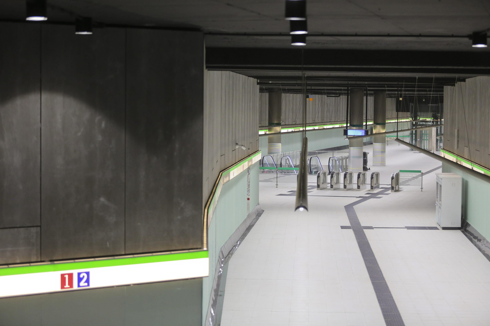 El Metro al Centro de Málaga: fotos de las estaciones Atarazanas y Guadalmedina El Metro al Centro de Málaga: fotos de las estaciones Atarazanas y Guadalmedina