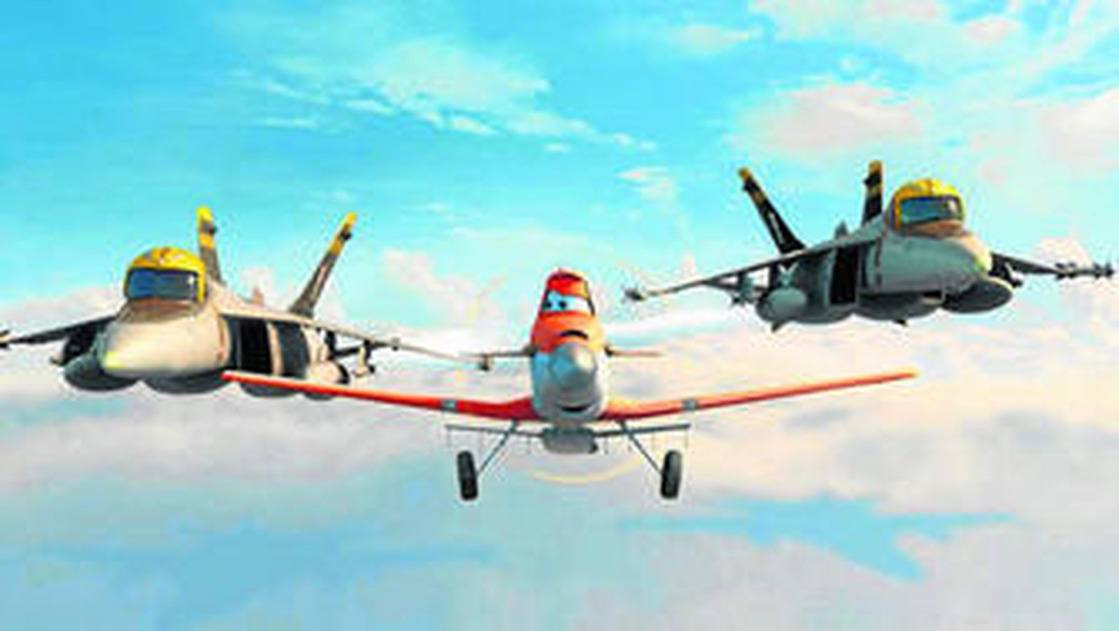 Una historia de 'Aviones' con vértigo