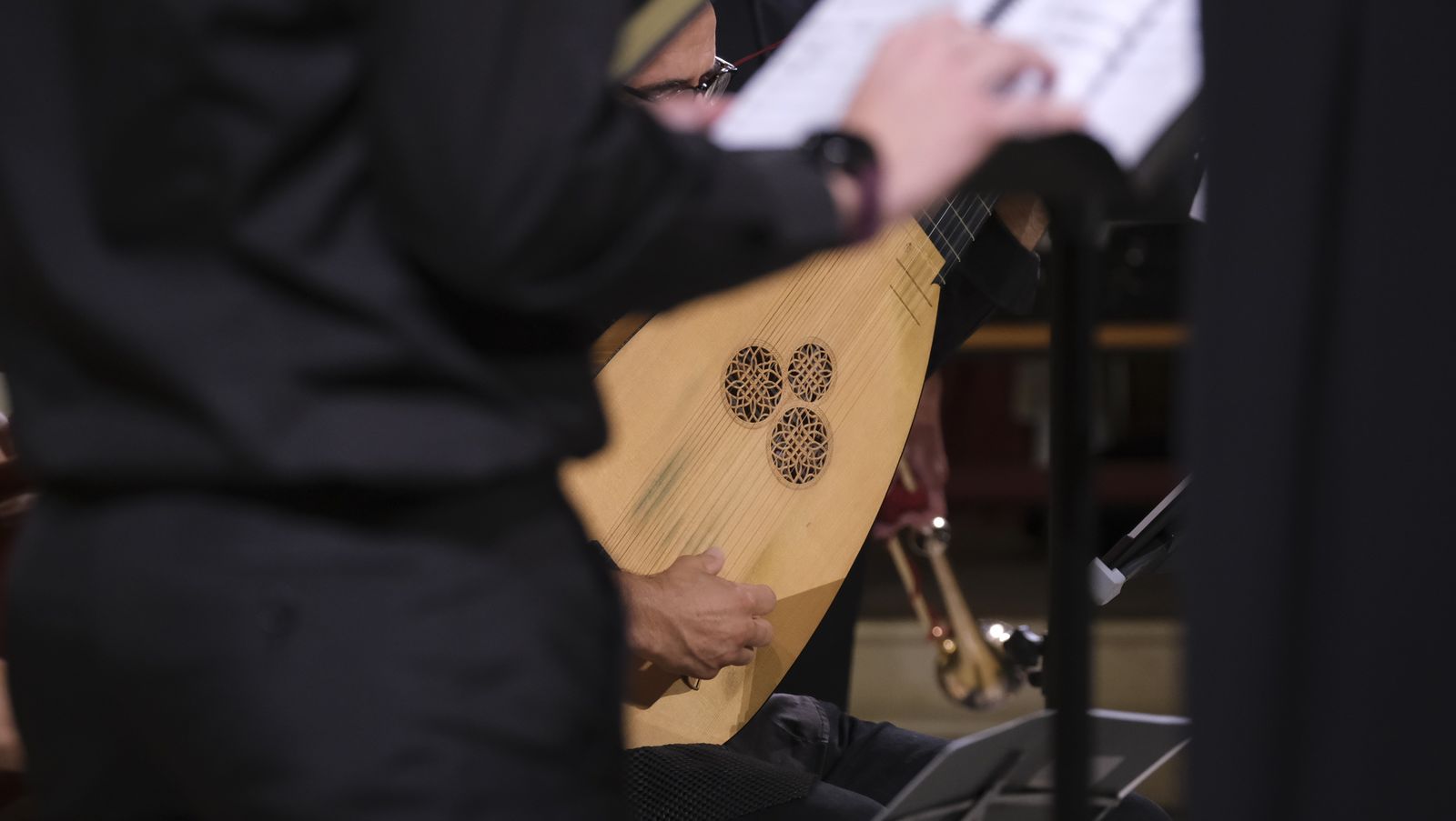 Imágenes de la actuación de Íliber Ensemble y el Coro Tomás Luis de Victoria en el XXI Festival de Música Renacentista y Barroca de Vélez Blanco