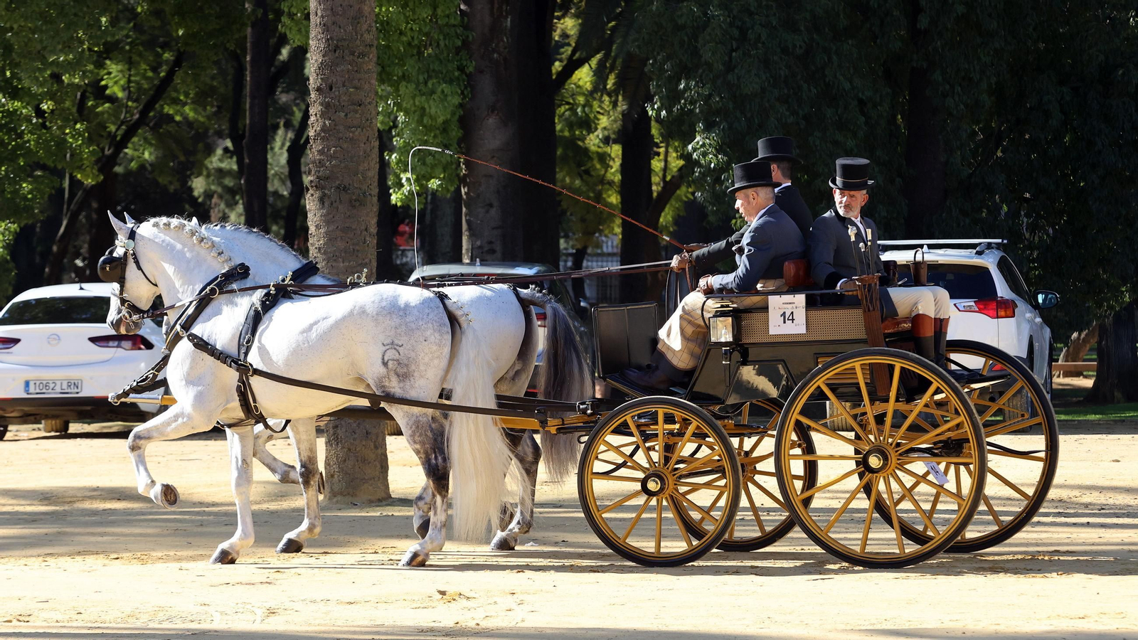 Concurso de enganches por las calles de Jerez