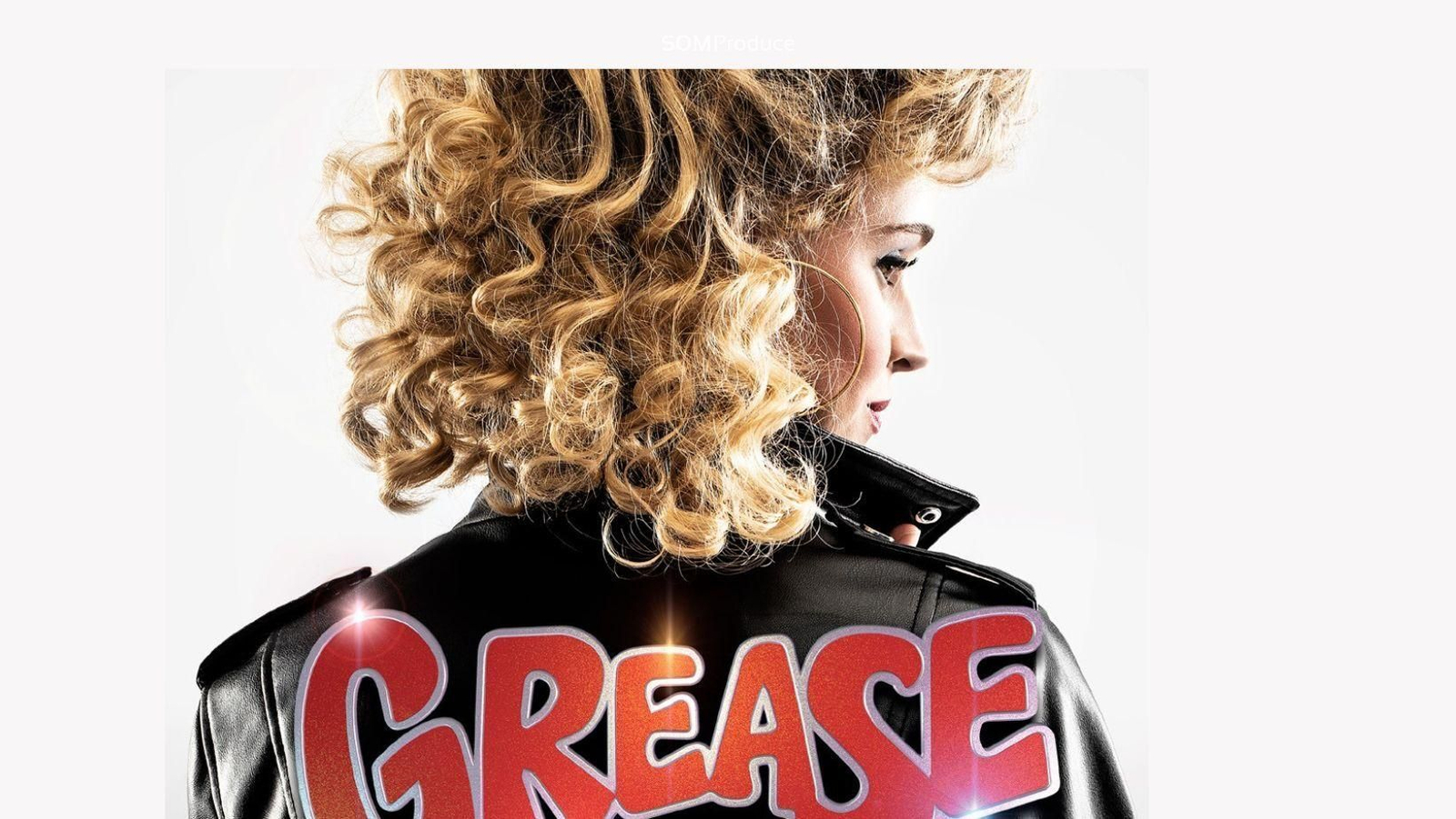 Cartel de "Grease. El Musical"