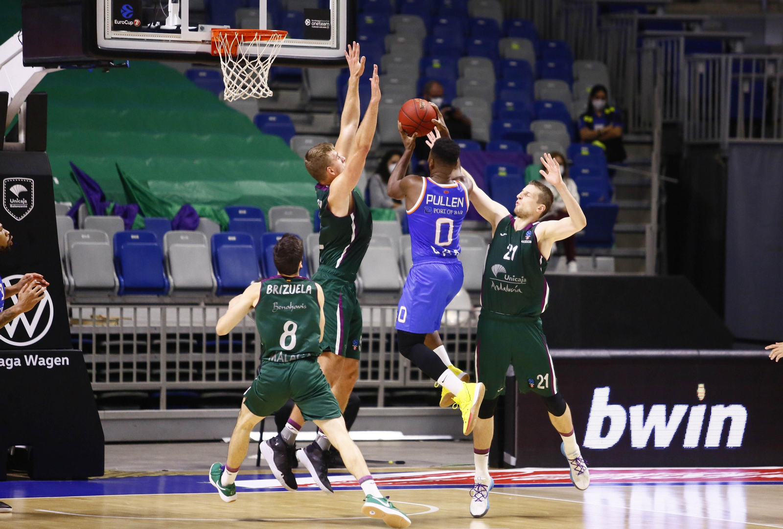 Los cinco años de Adam Waczynski en el Unicaja, en fotos