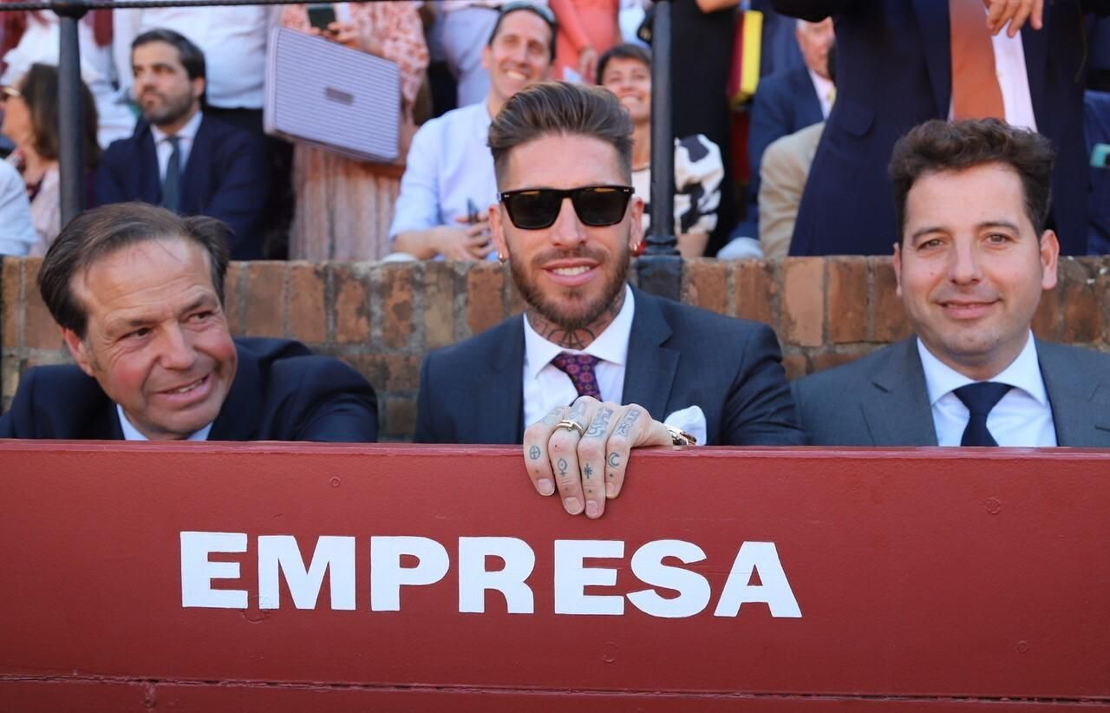 Justo Hernández, Sergio Ramos y Antonio Liebre