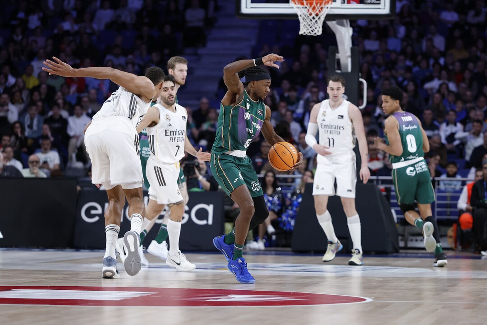 Imagen del Real Madrid-Unicaja de esta temporada.