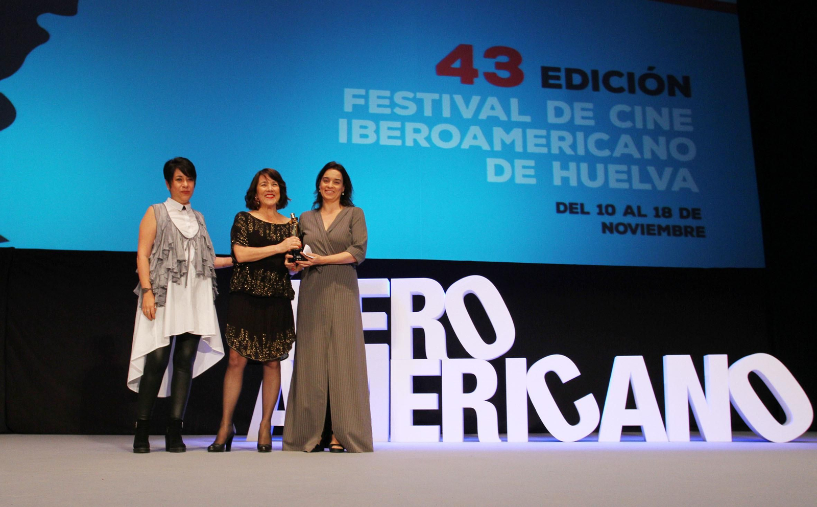 Imágenes de la gala de clausura del Festival de Cine Iberoamericano de Huelva.