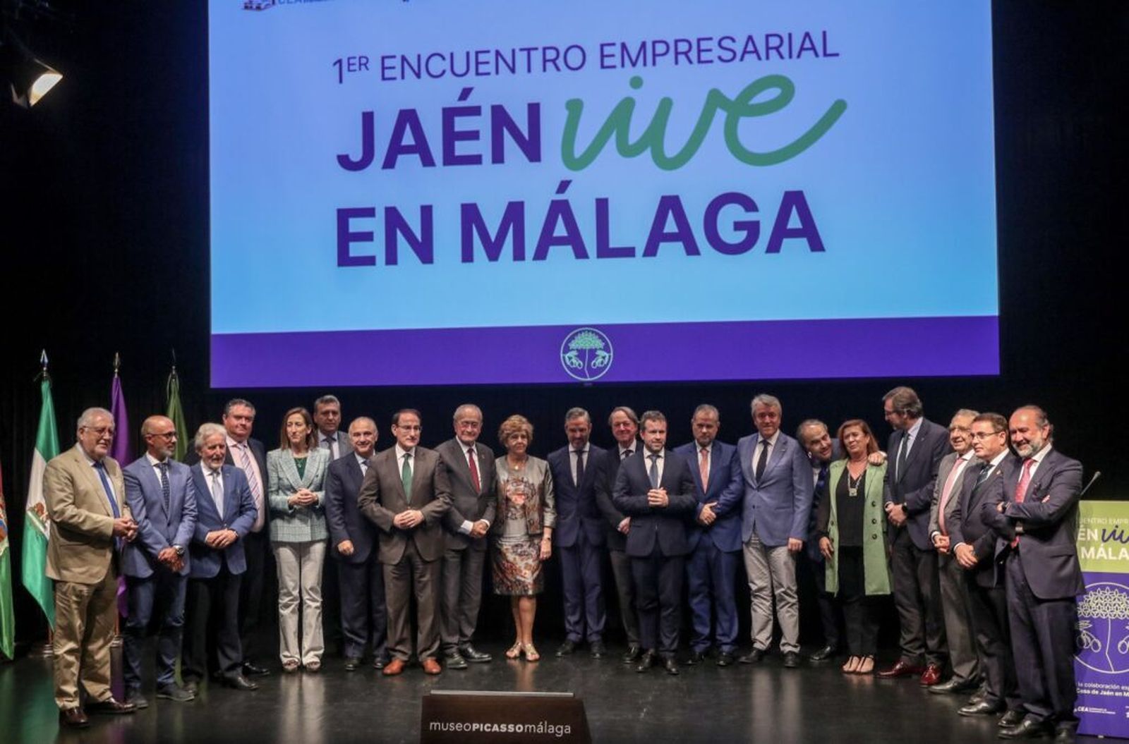 Encuentro empresarial 'Jaen vive en Málaga'.