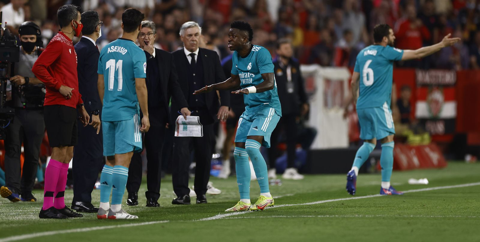 Las imágenes del Sevilla- Real Madrid