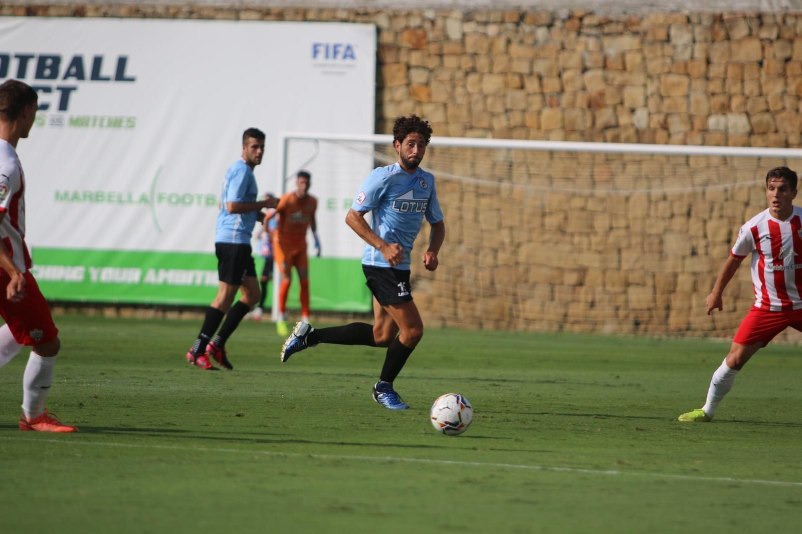 Paco Candela, en un amistoso de pretemporada