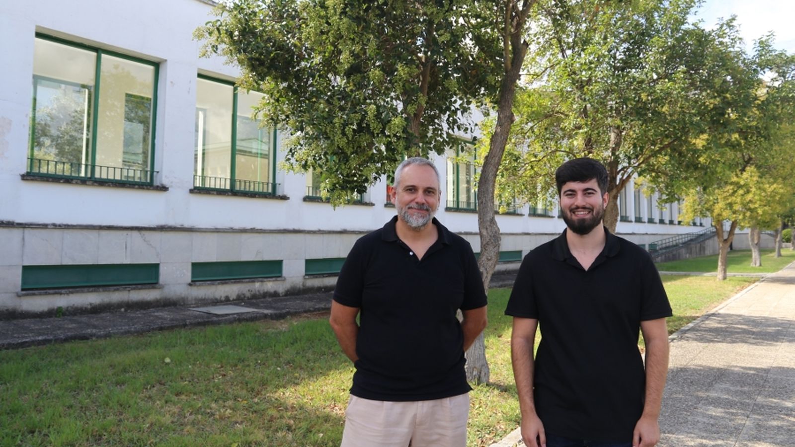 Los investigadores Diego Niego y Daniel Romera