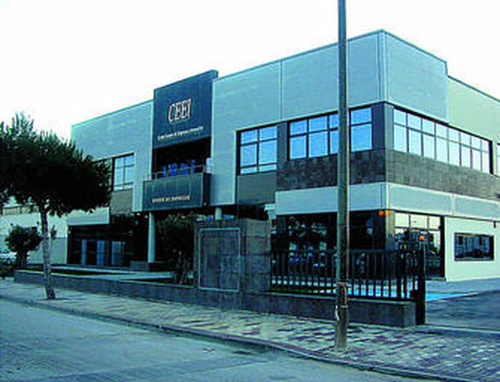 Una imagen en perspectiva del nuevo edificio del Centro Europeo de Empresas e Innovación.