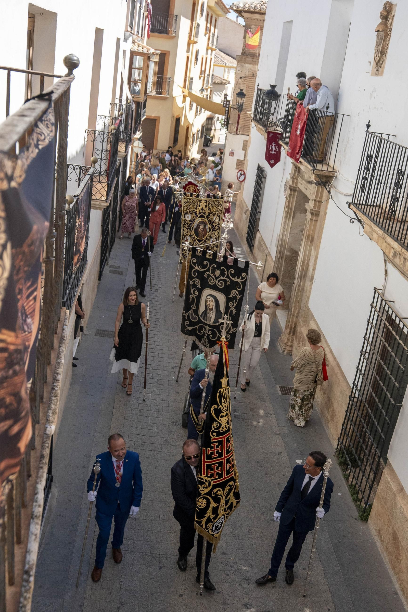Eucaristía y procesión de Exaltación de la Cruz en la localidad de Vélez-Rubio
