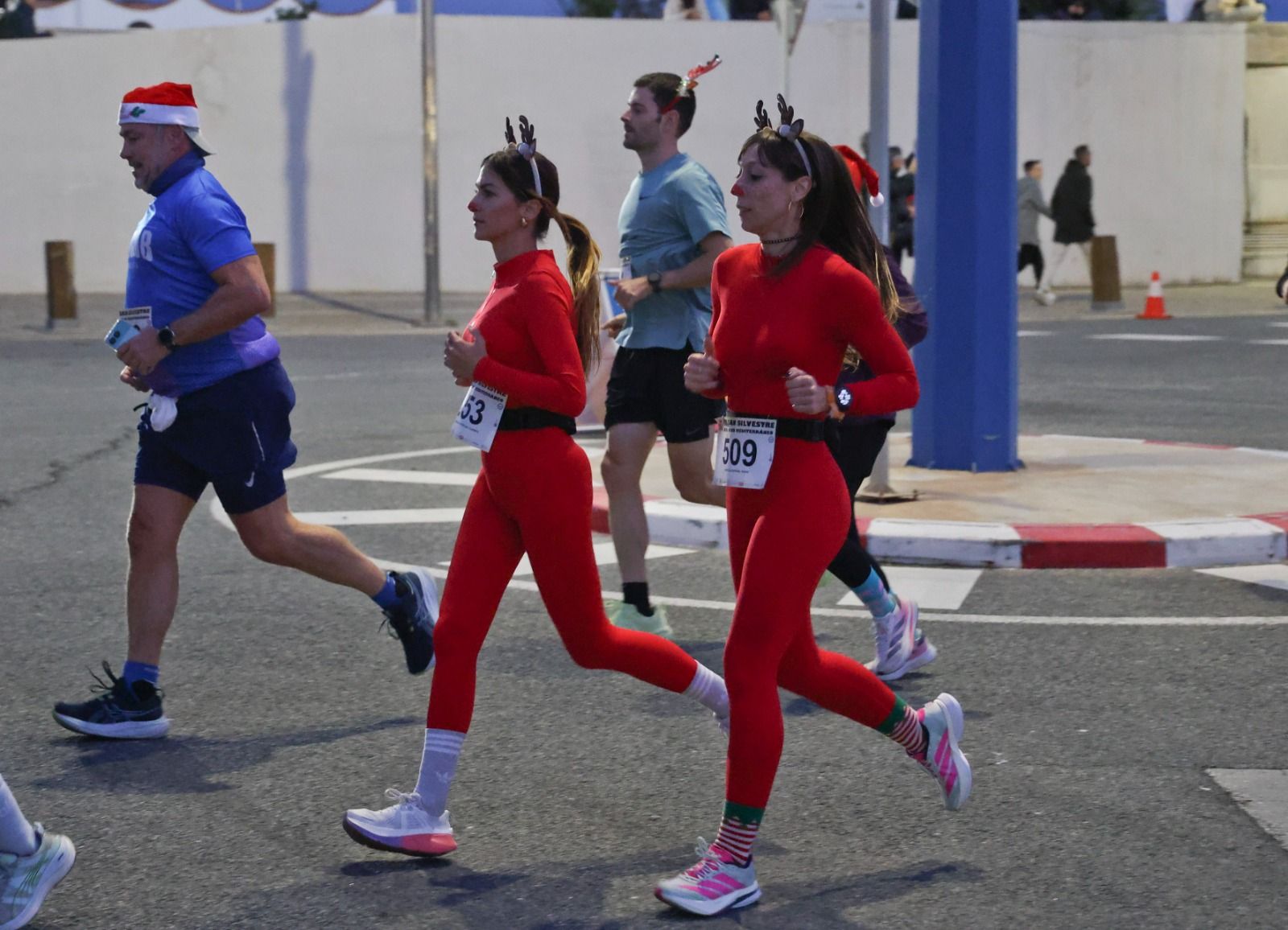 Las fotos de la San Silvestre del Real Club Mediterráneo en Málaga