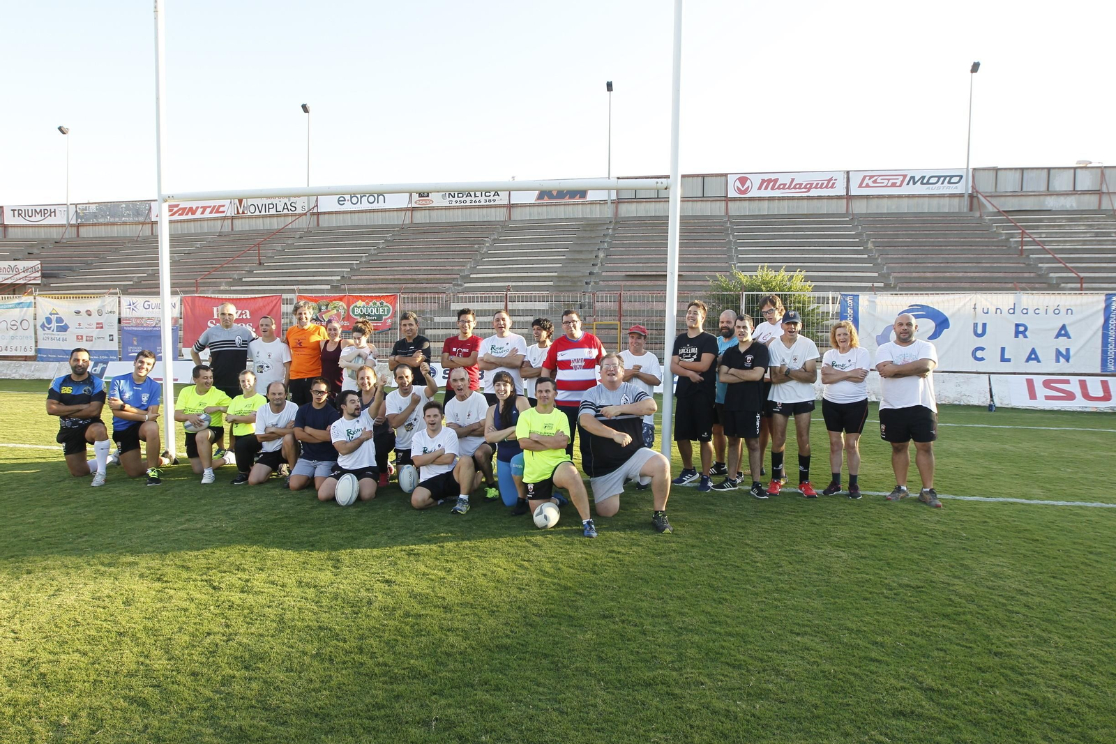 Fotogalería rugby inclusivo URA CLAN. Almería