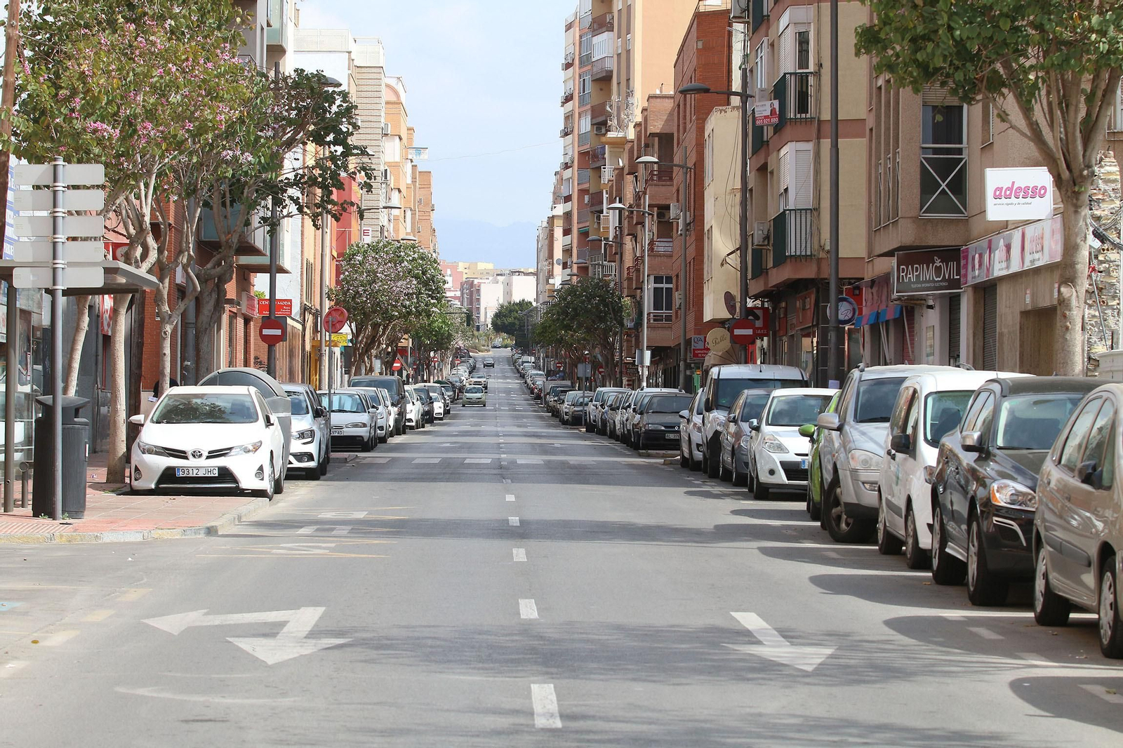 Las imágenes de la capital y los pueblos, paralizados para frenar el coronavirus