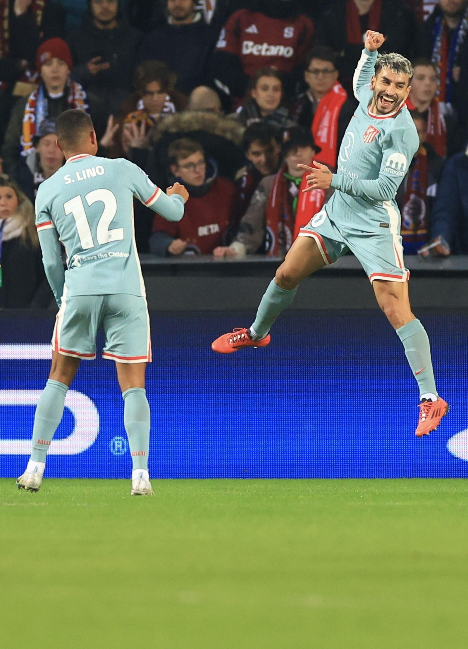 Las fotos de la goleada del Atlético de Madrid al Sparta de Praga