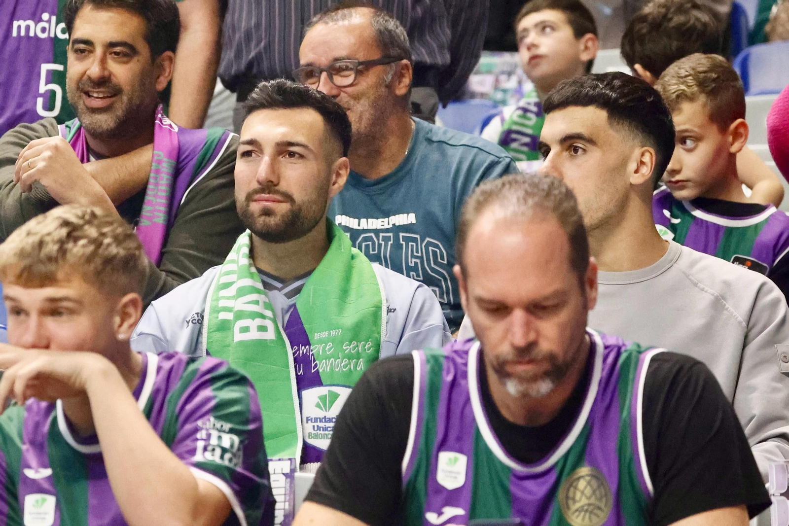 Lobete y Pastor, dos hinchas más del Unicaja