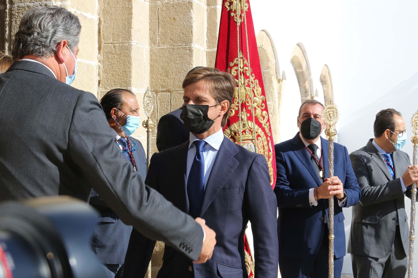 Primeras imágenes del entierro de Mercedes Domecq