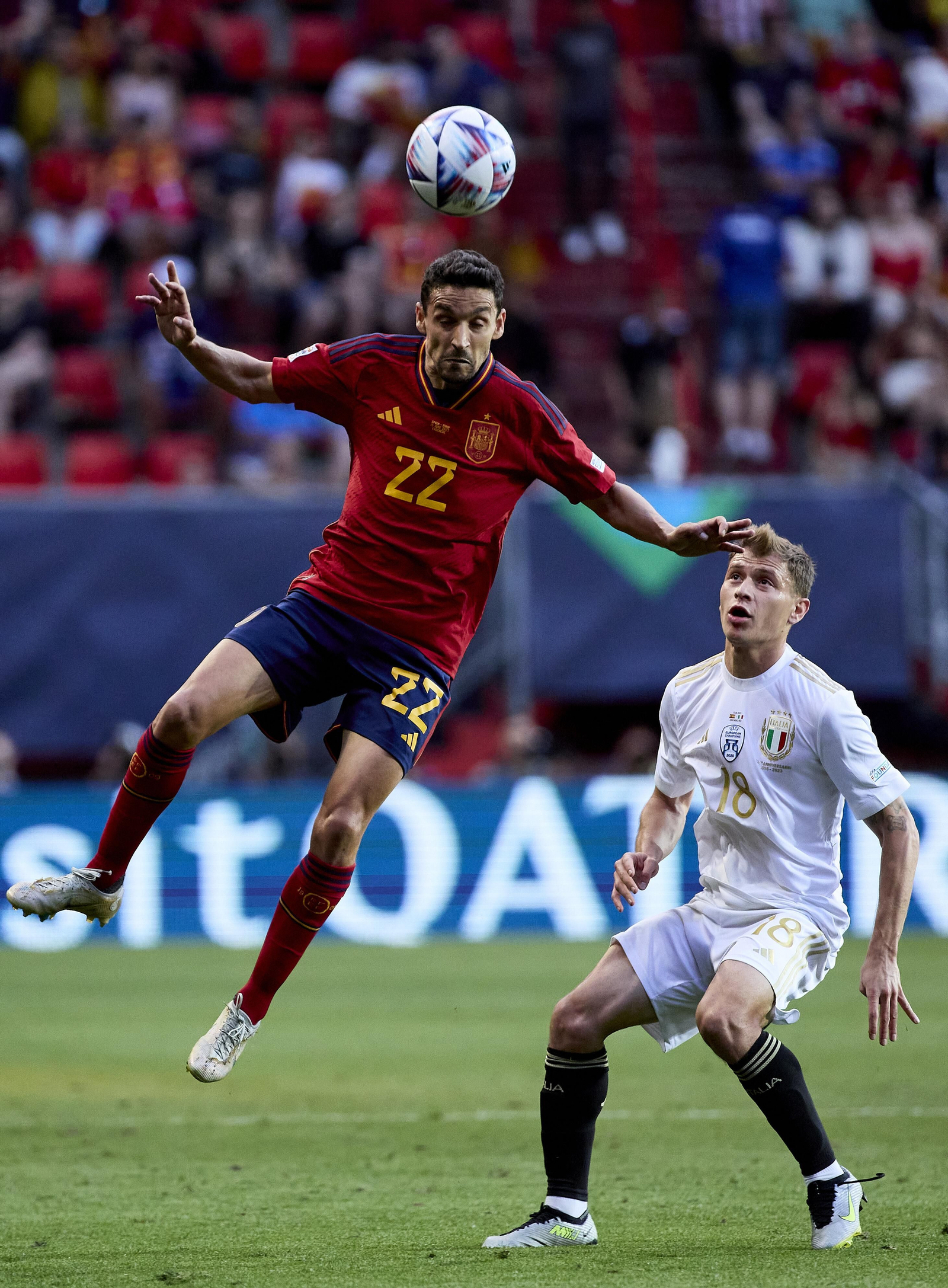 Las fotos del España - Italia