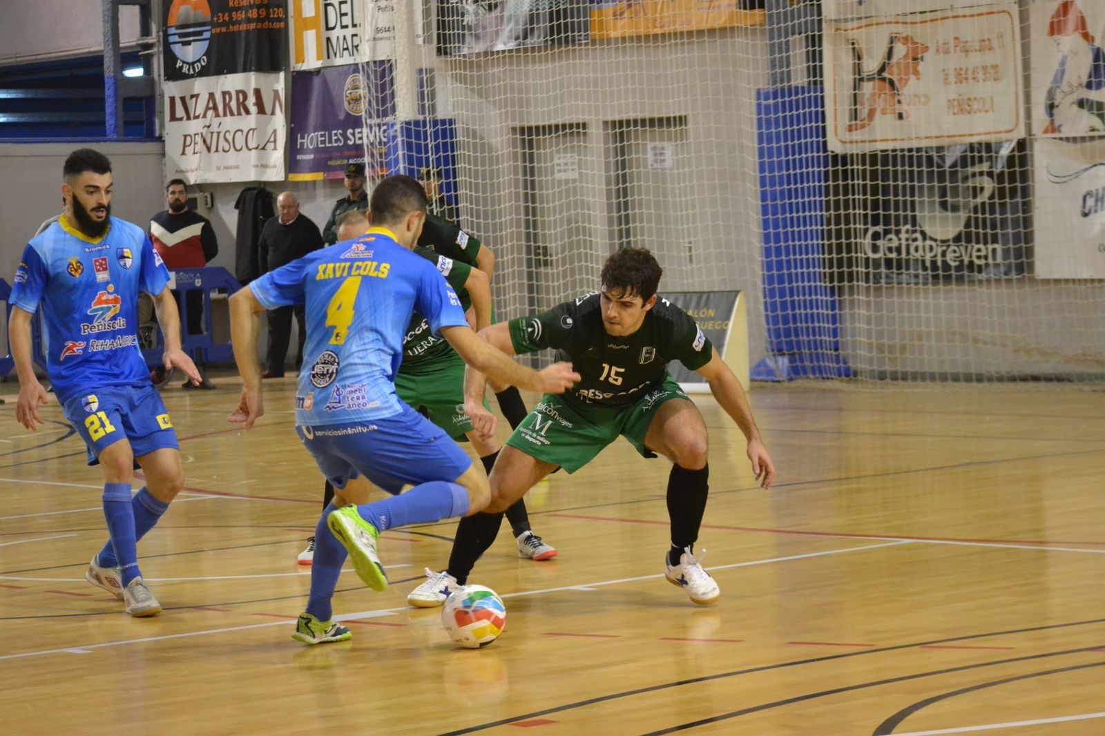 Instantes del Peñíscola-UMA Antequera