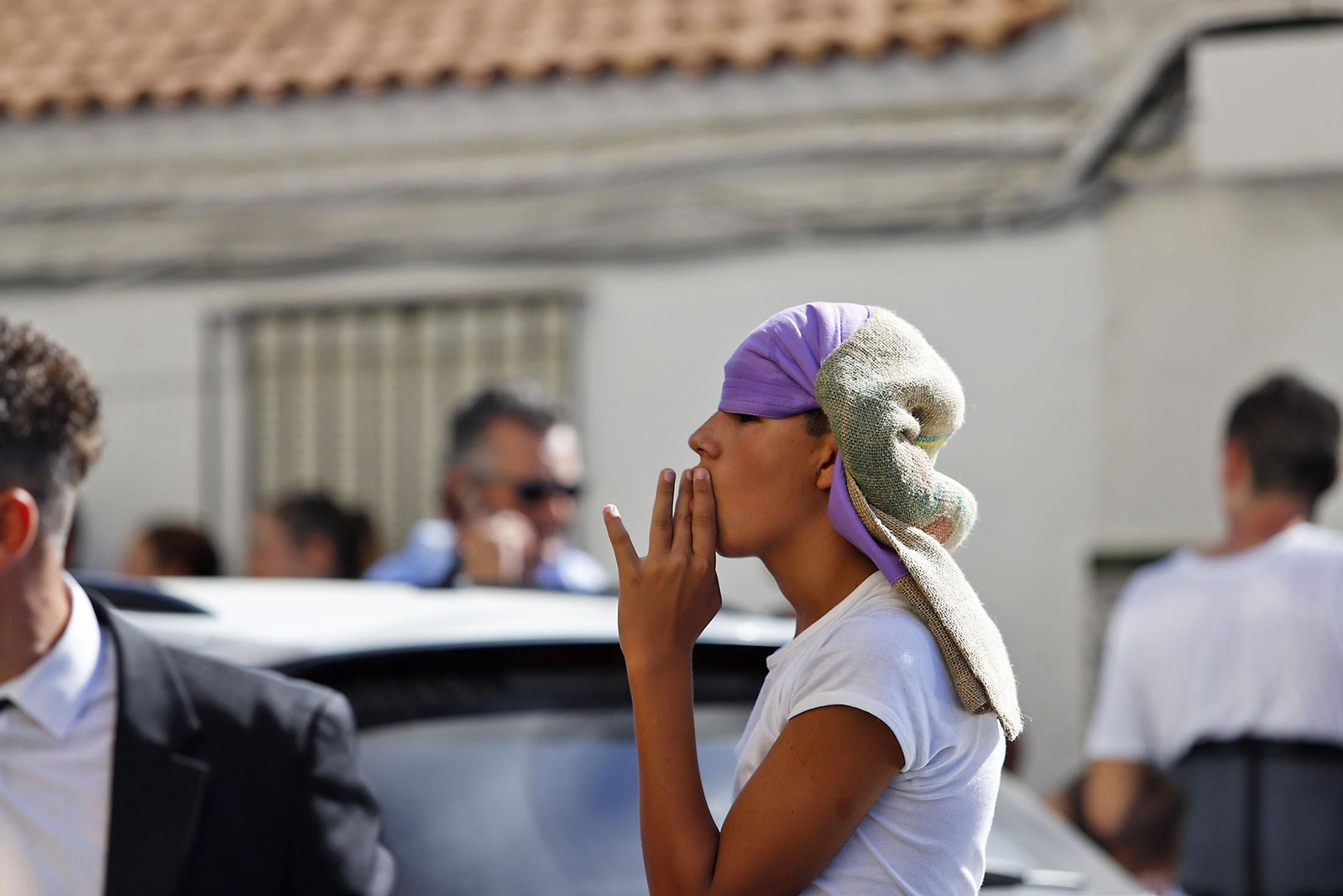 Imágenes de la procesión de San Francisco de Asís por las calles de Pérez Cubillas