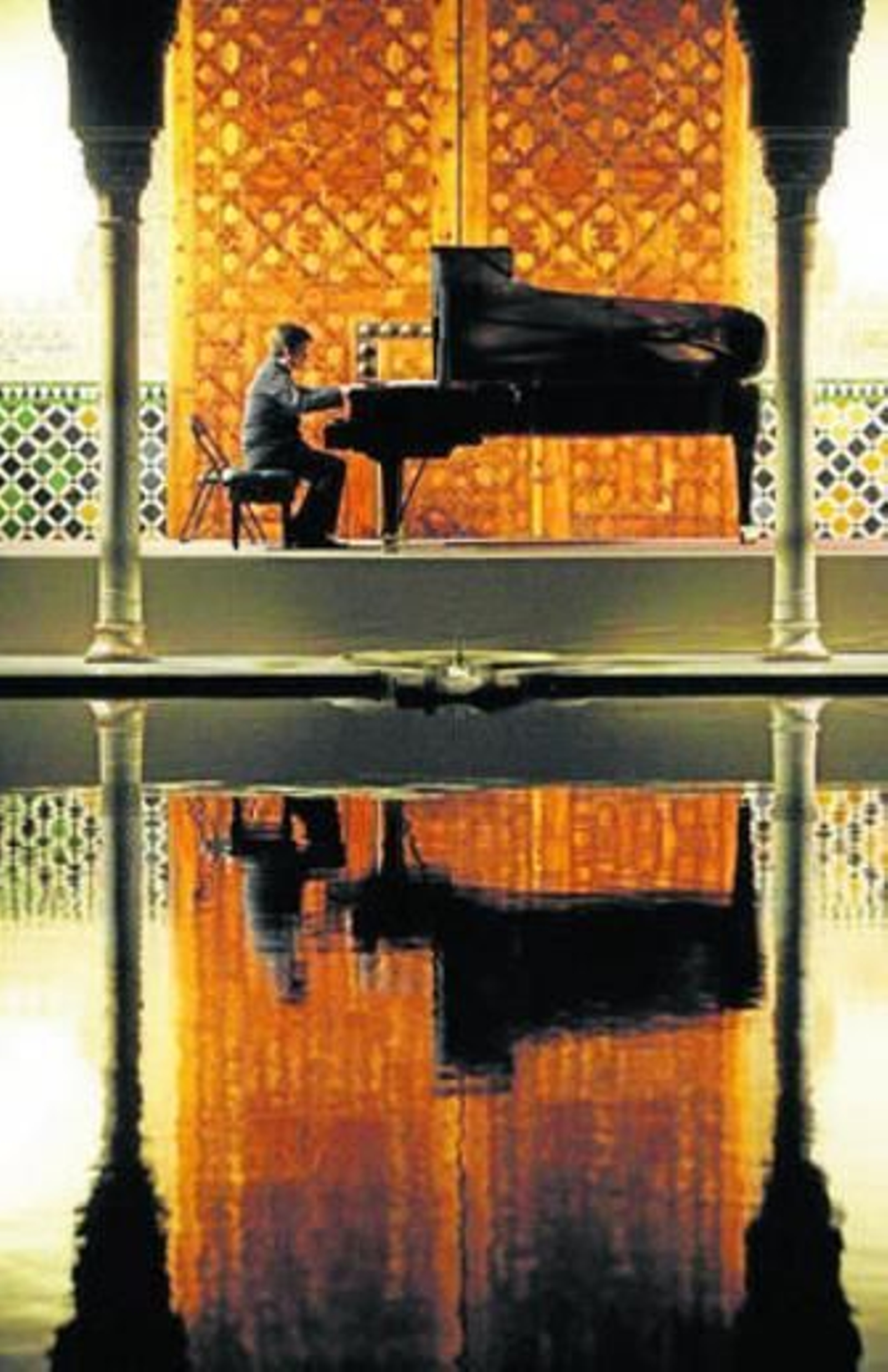 Garvayo, en el Patio de los Arrayanes, en 2010.