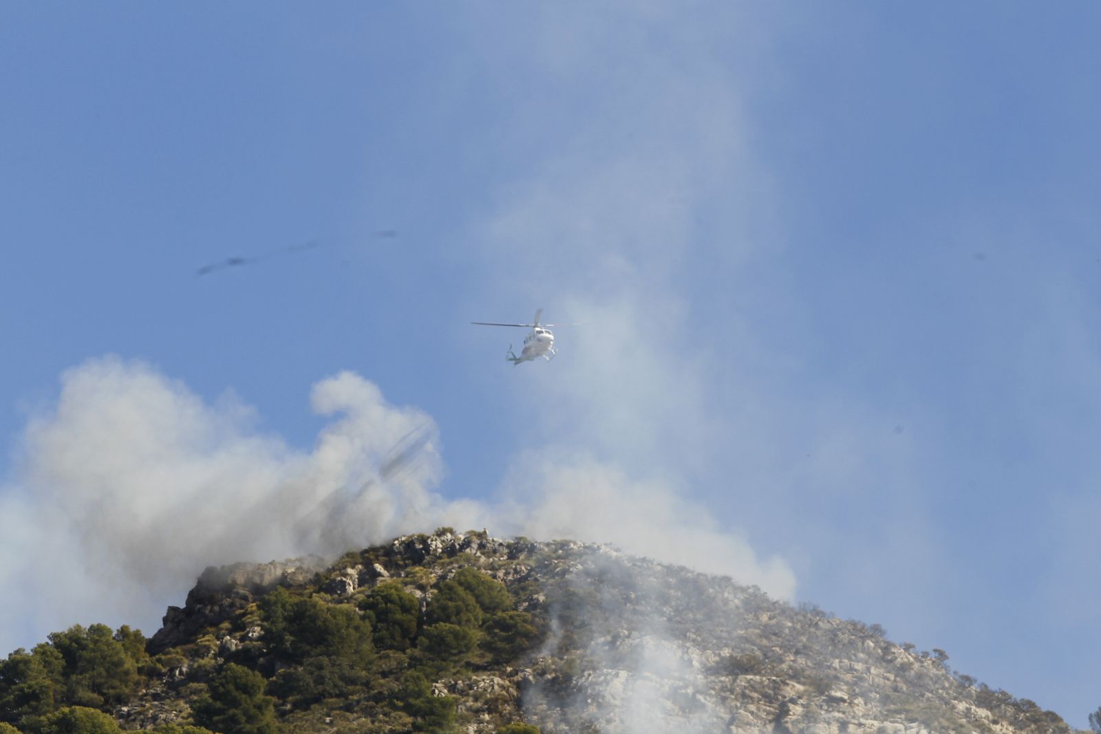 Fotogalería incendio forestal de Castala, Berja y Dalías.