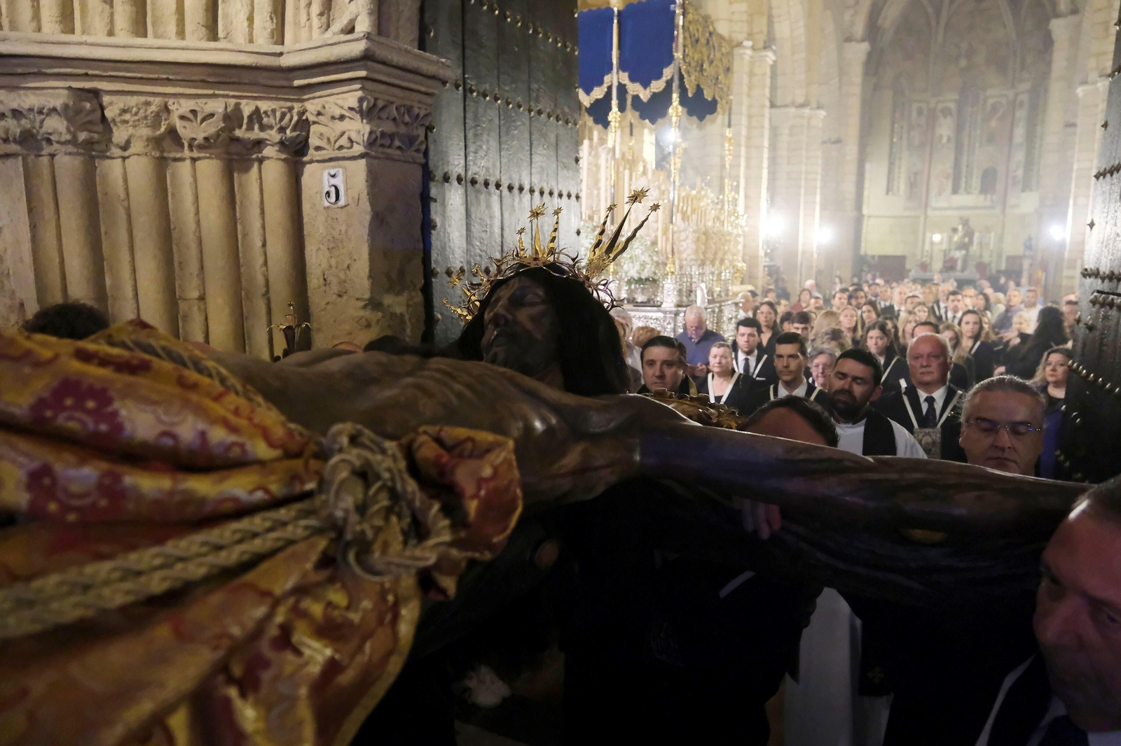 Las imágenes del vía crucis del Remedio de Ánimas de Córdoba