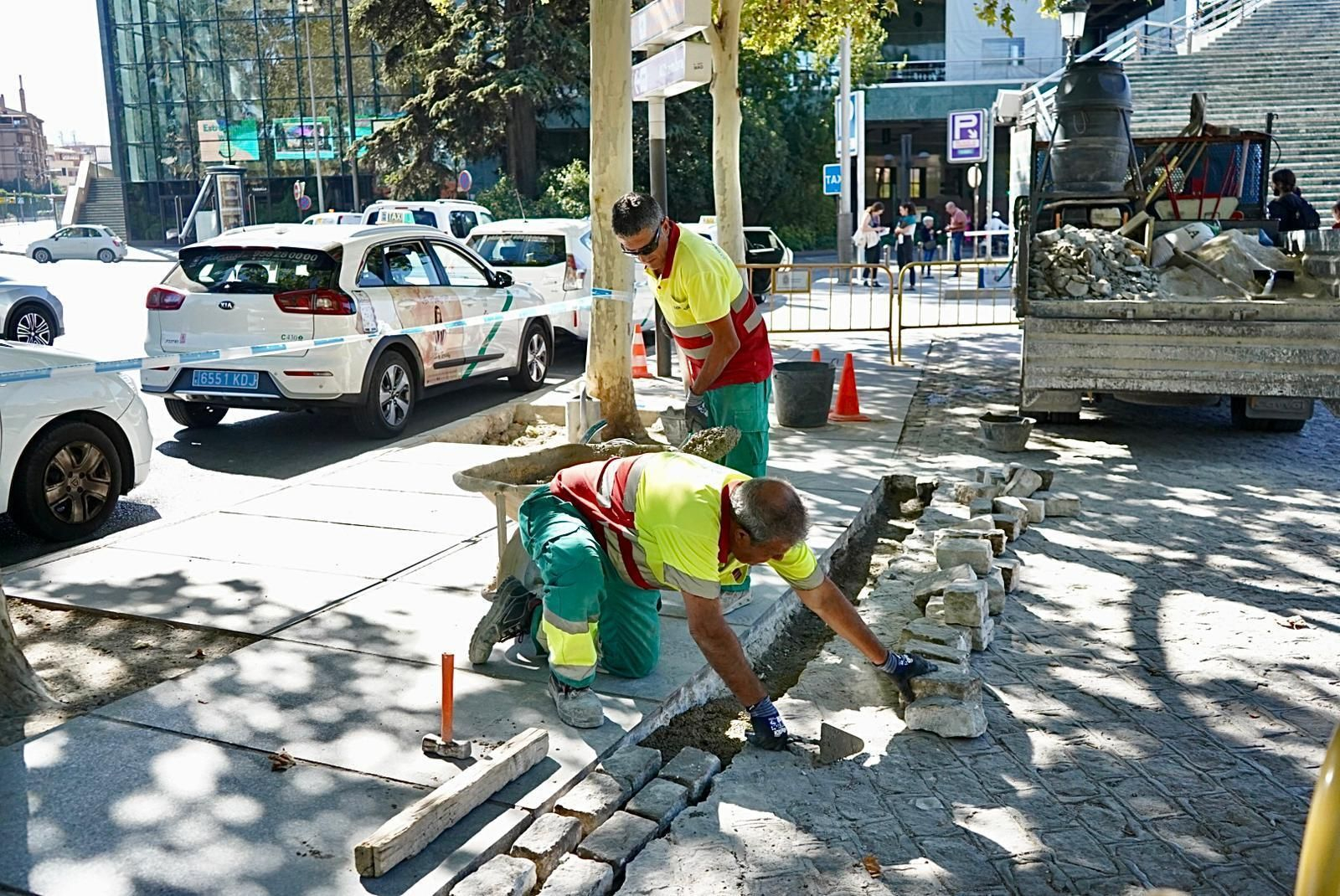 Así se transforma el Palacio de Congresos y el entorno para la Cumbre Europea