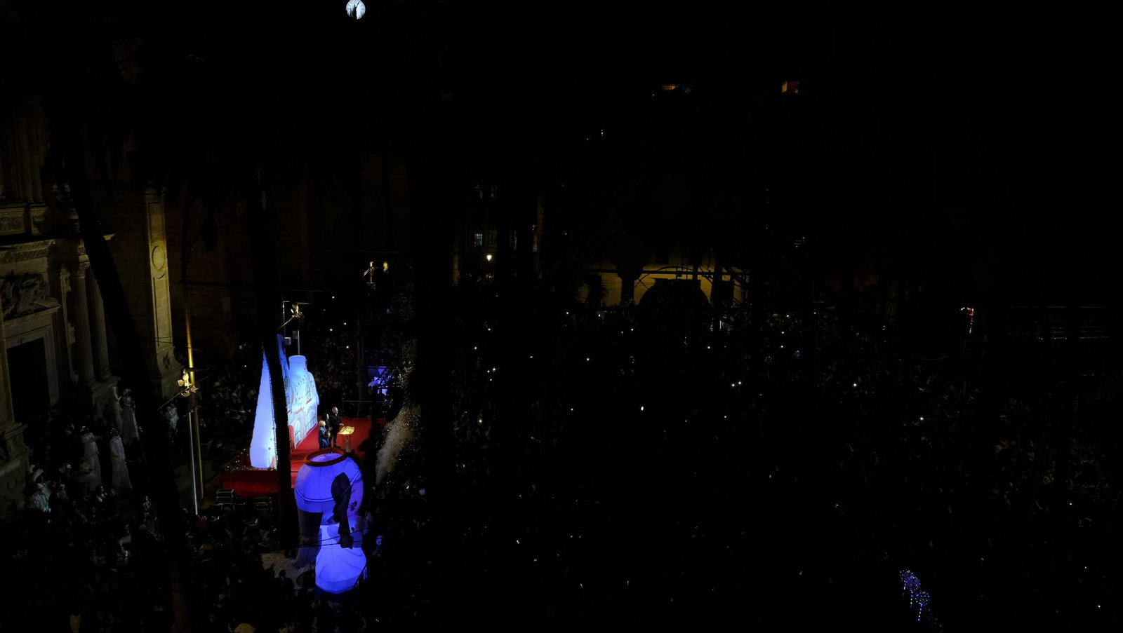 Las mejores imágenes del encendido navideño en Almería