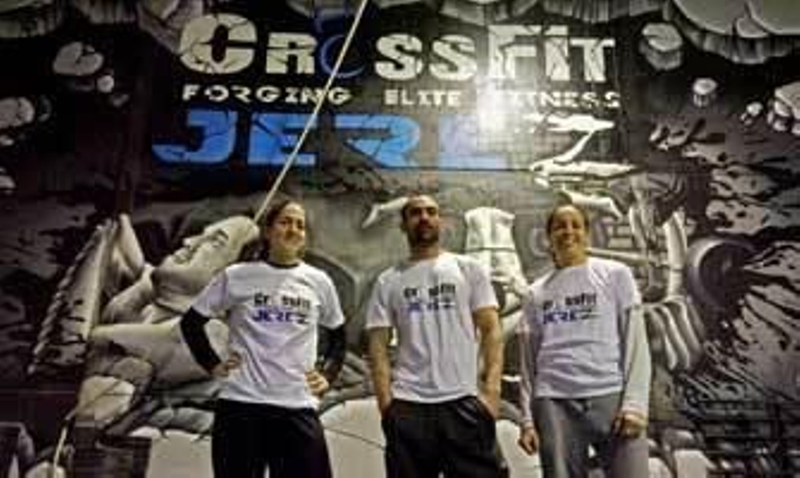 Mercedes Chilla, Juan González y Begoña García, artífices del CrossFit Jerez.