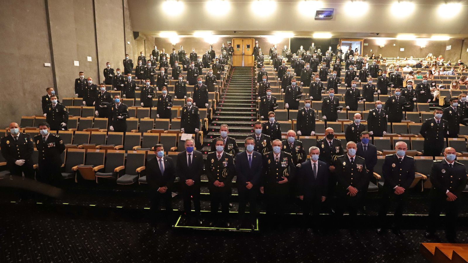 Acto de jura de cargo de la XXXIV promoción de Policía Nacional en La Línea