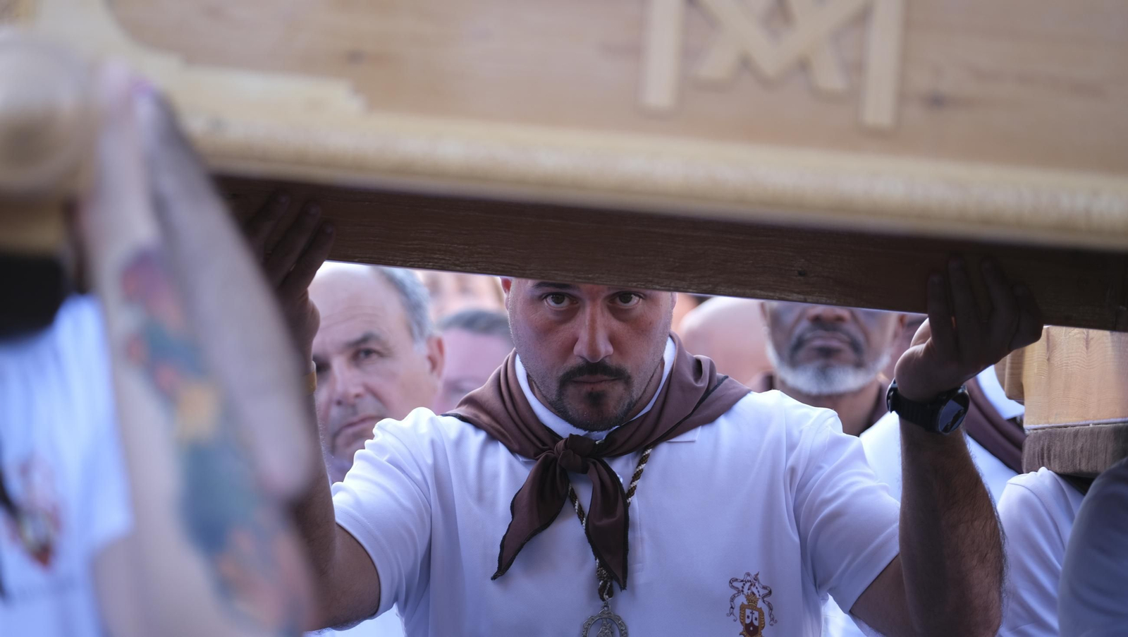 La procesión marítima de la Virgen del Carmen en Aguadulce, en imágenes
