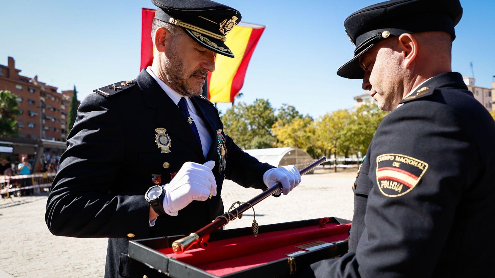 Celebración en Granada del Patrón de la Policía Nacional