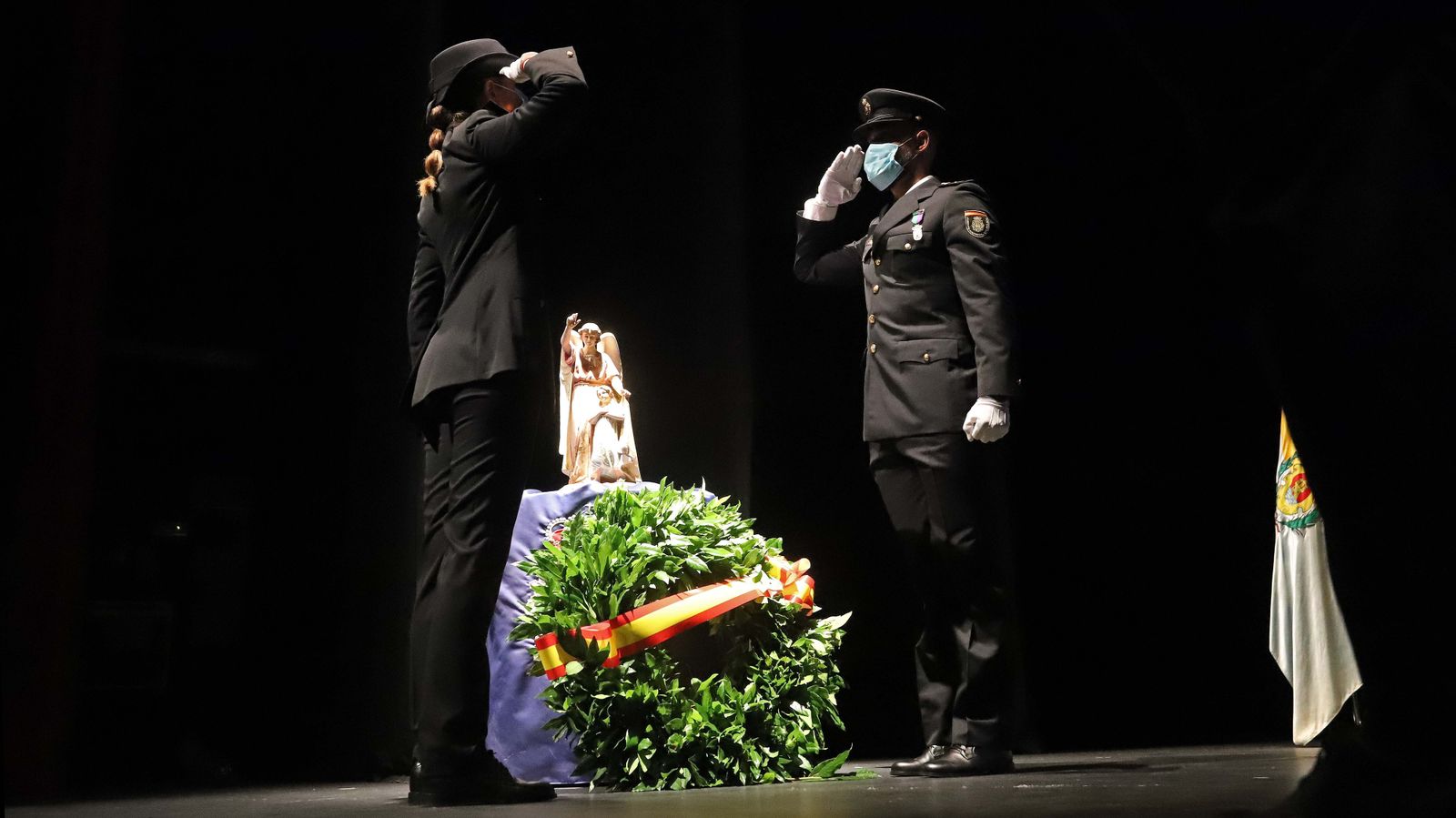 Acto de jura de cargo de la XXXIV promoción de Policía Nacional en La Línea