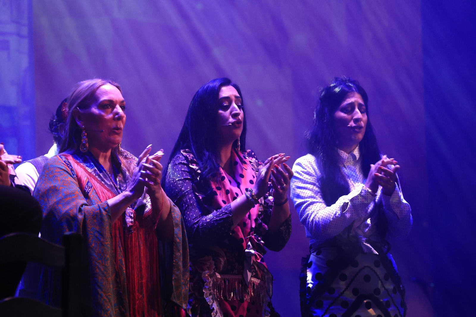 Fotos de la Navidad flamenca en San Roque con el espectáculo "Farrucos y Fernández"