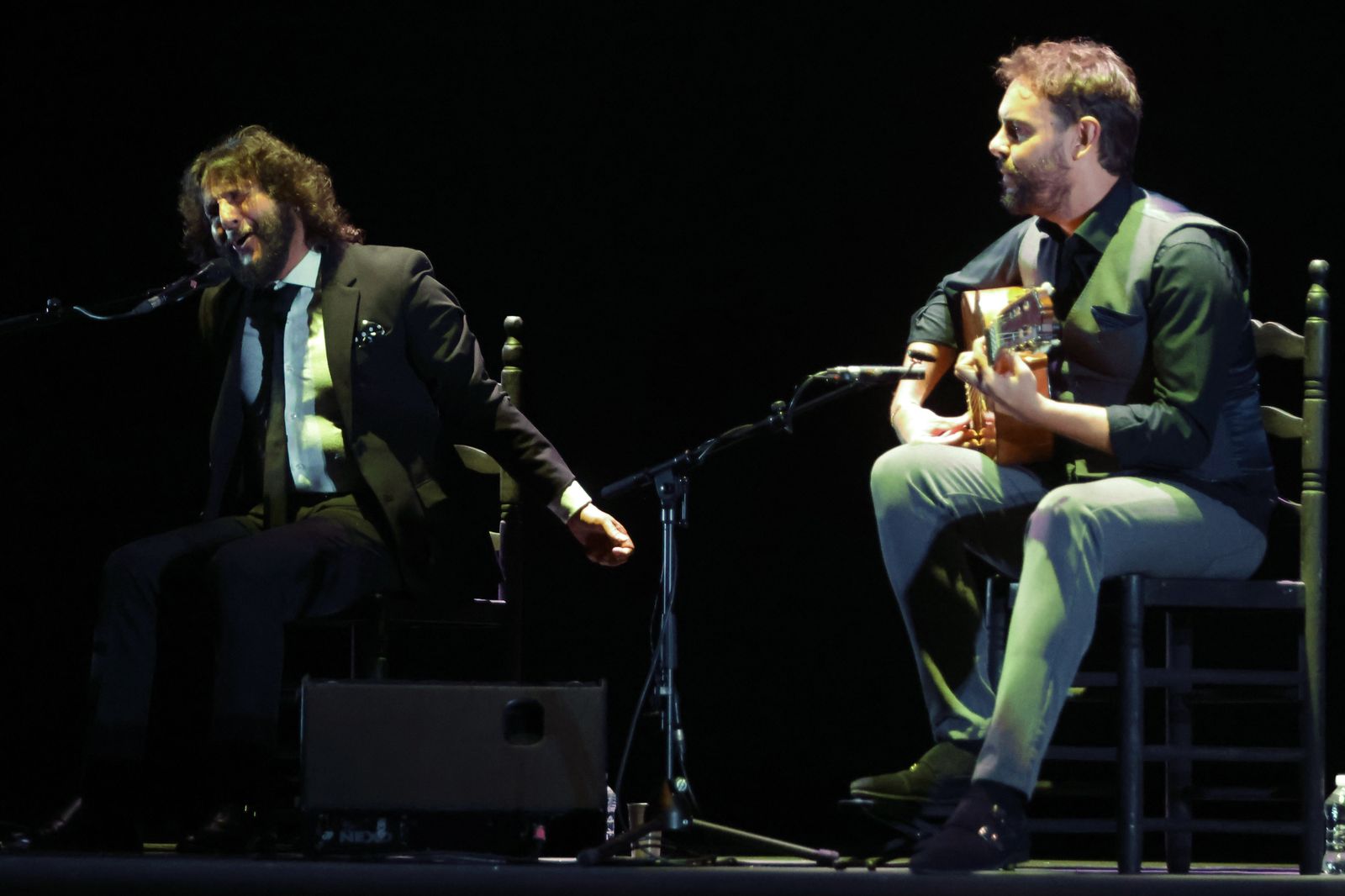Imágenes del concierto de Antonio Reyes y Dani de Morón en la Bienal