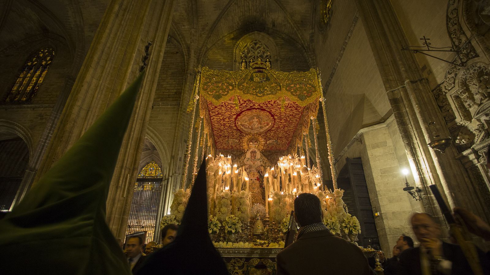 La Virgen de la Esperanza, en la Catedral.