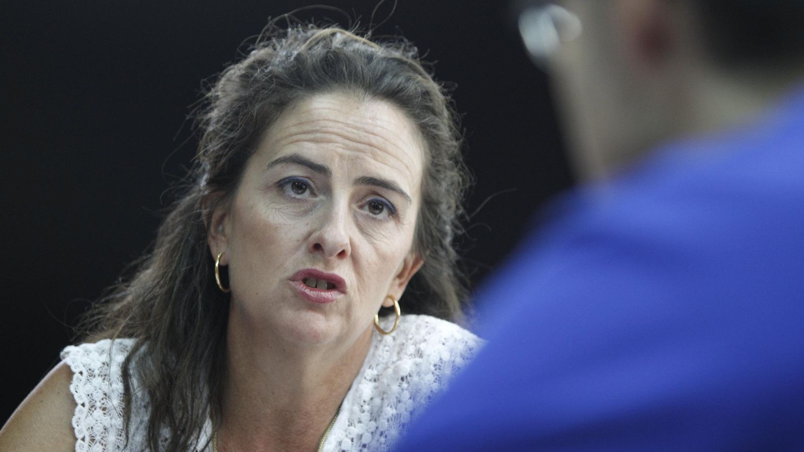 La delegada provincial de Agricultura en Almería, durante la entrevista.