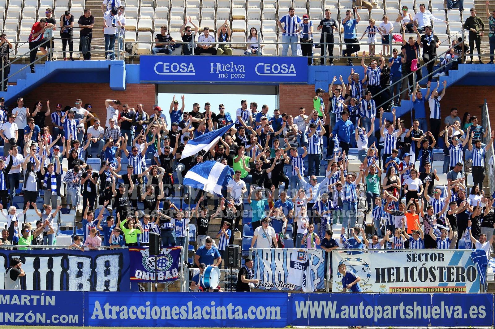 Imágenes del Recreativo de Huelva - Talavera