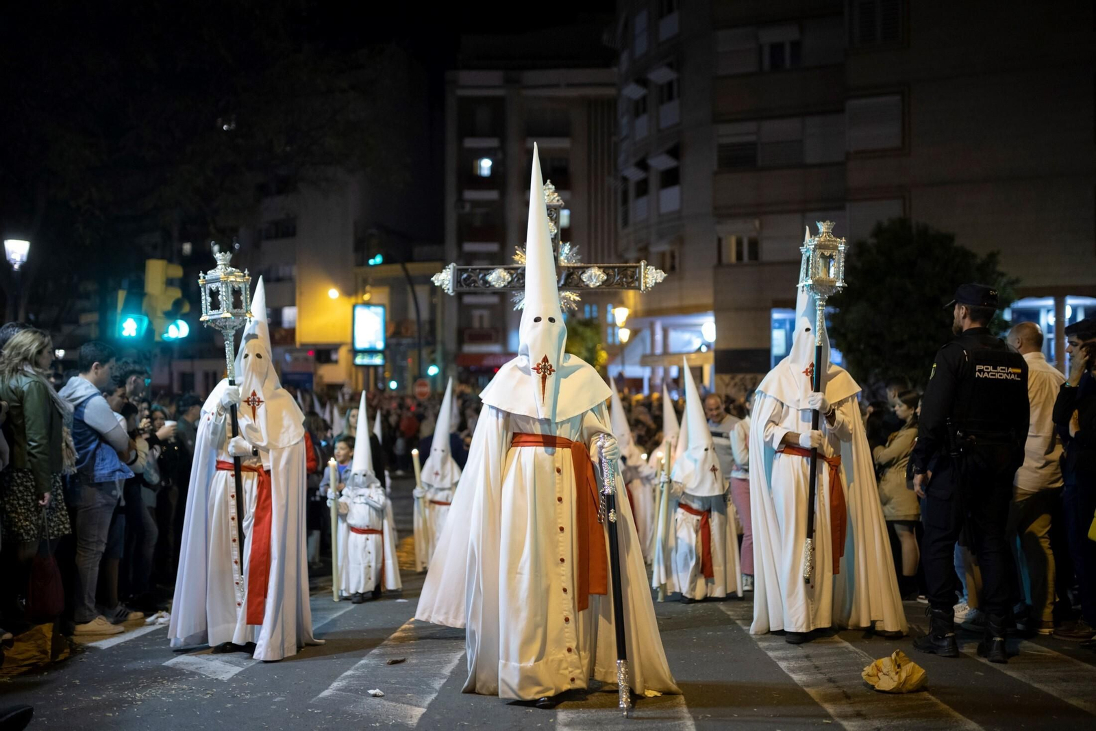 La Hermandad de Tres Caídas el pasado 2023