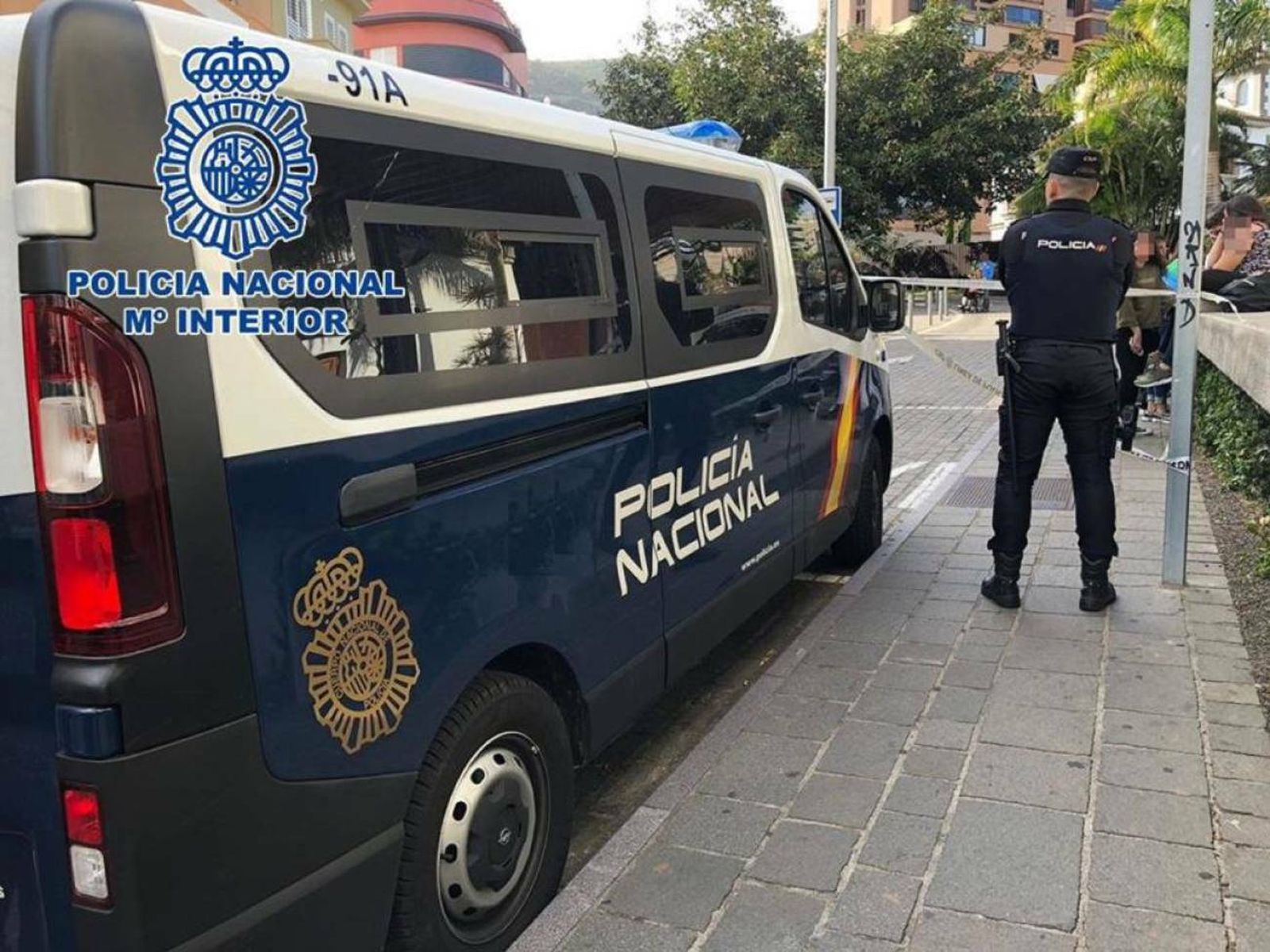 La Policía detuvo al anciano por orden del juzgado.