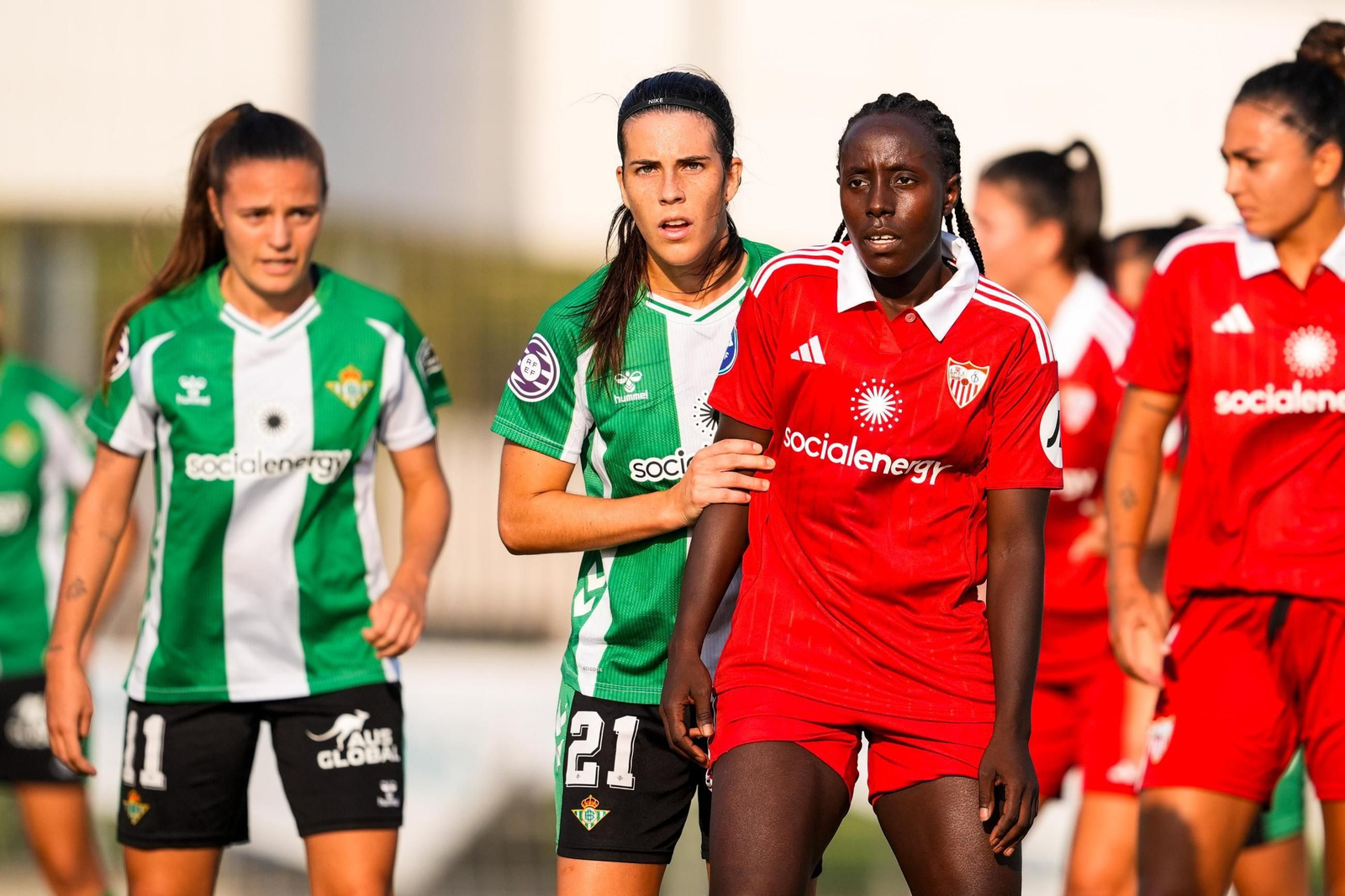 Las mejores fotos del Betis Féminas - Sevilla Femenino