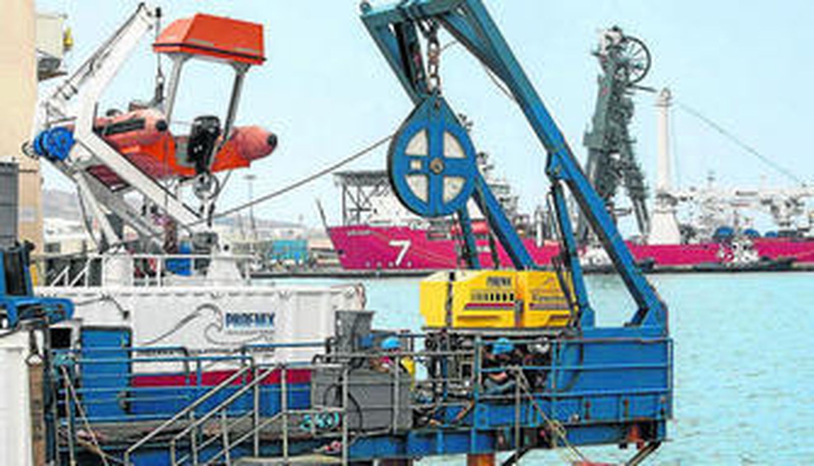 El helicóptero ha sido hallado por el robot del buque 'EDT Ares'.