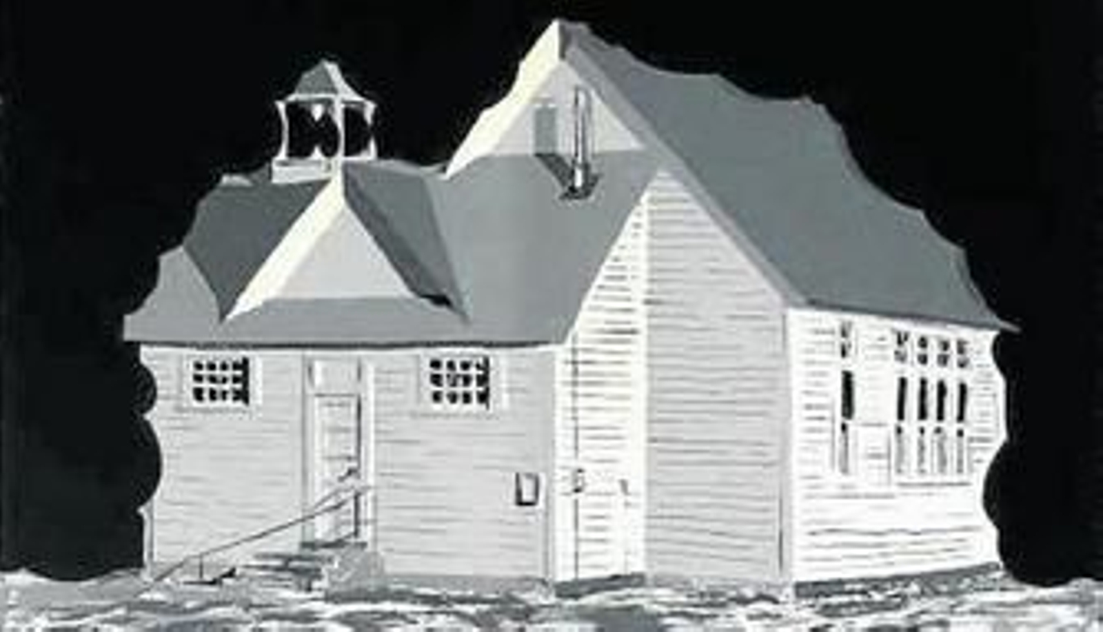 La obra 'Nótt', de Paco Pomet, serigrafiada sobre papel por Christian M. Walter.