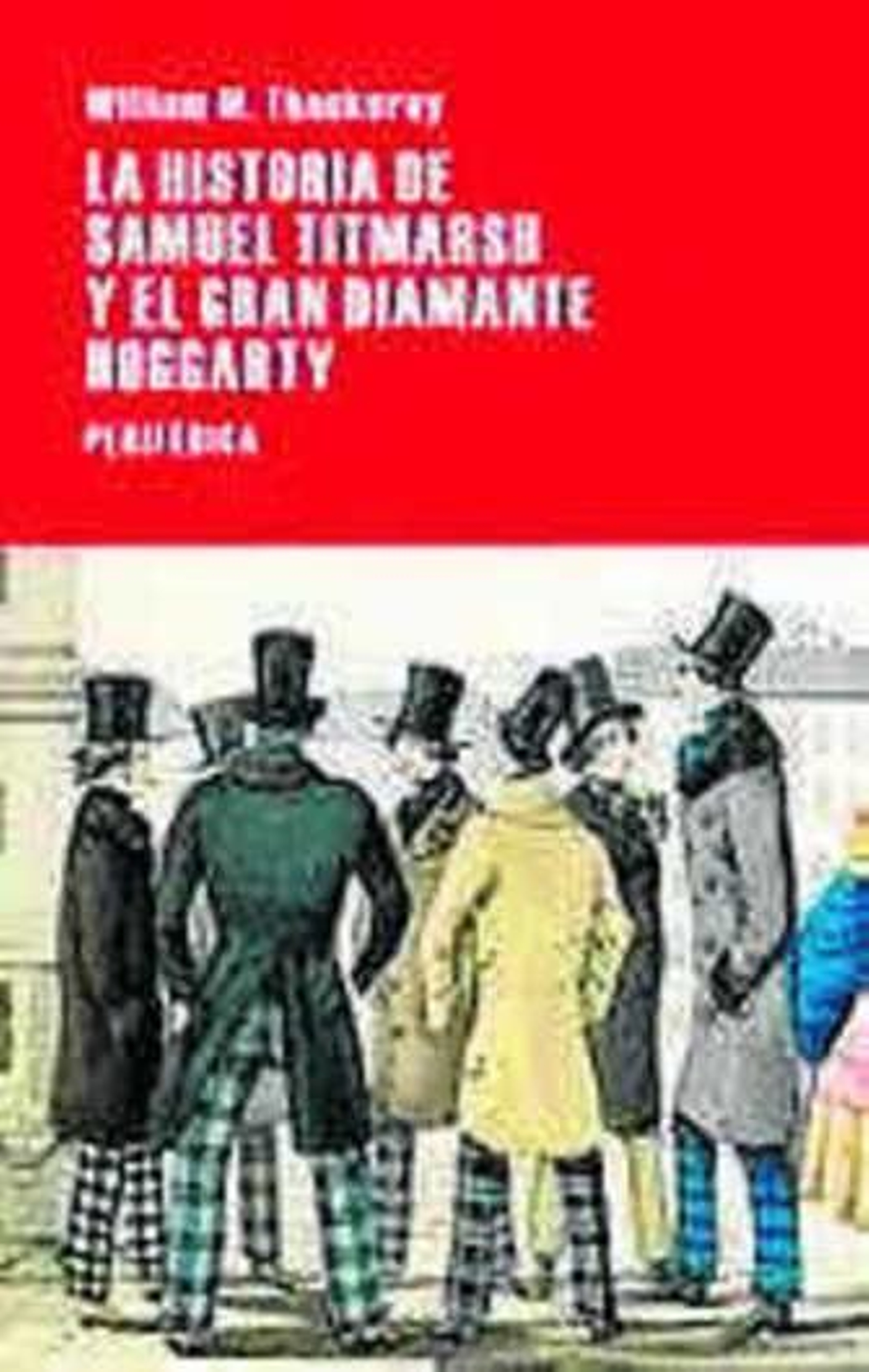 El novelista inglés William M. Thackeray (Alipur, Calcuta, 1811 - Londres, 1863).