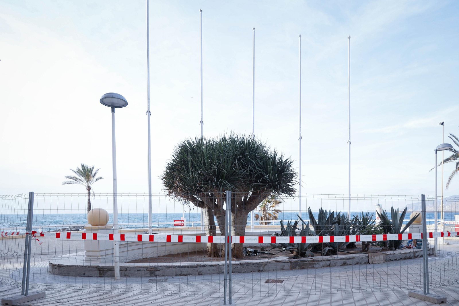 Imágenes de las calles en obras