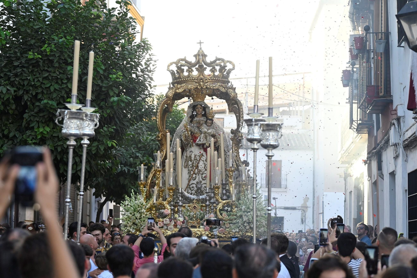 Las mejores fotos de la procesión de la Virgen del Socorro de Córdoba