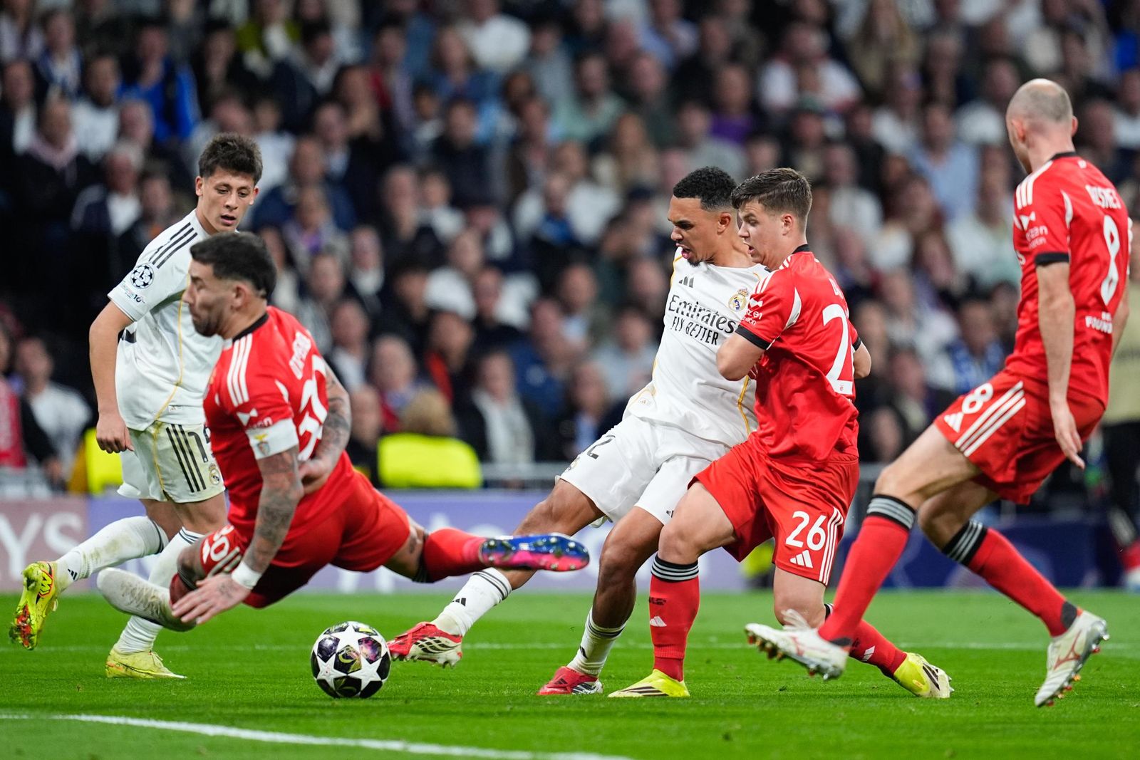 Las fotos del Real Madrid-Benfica