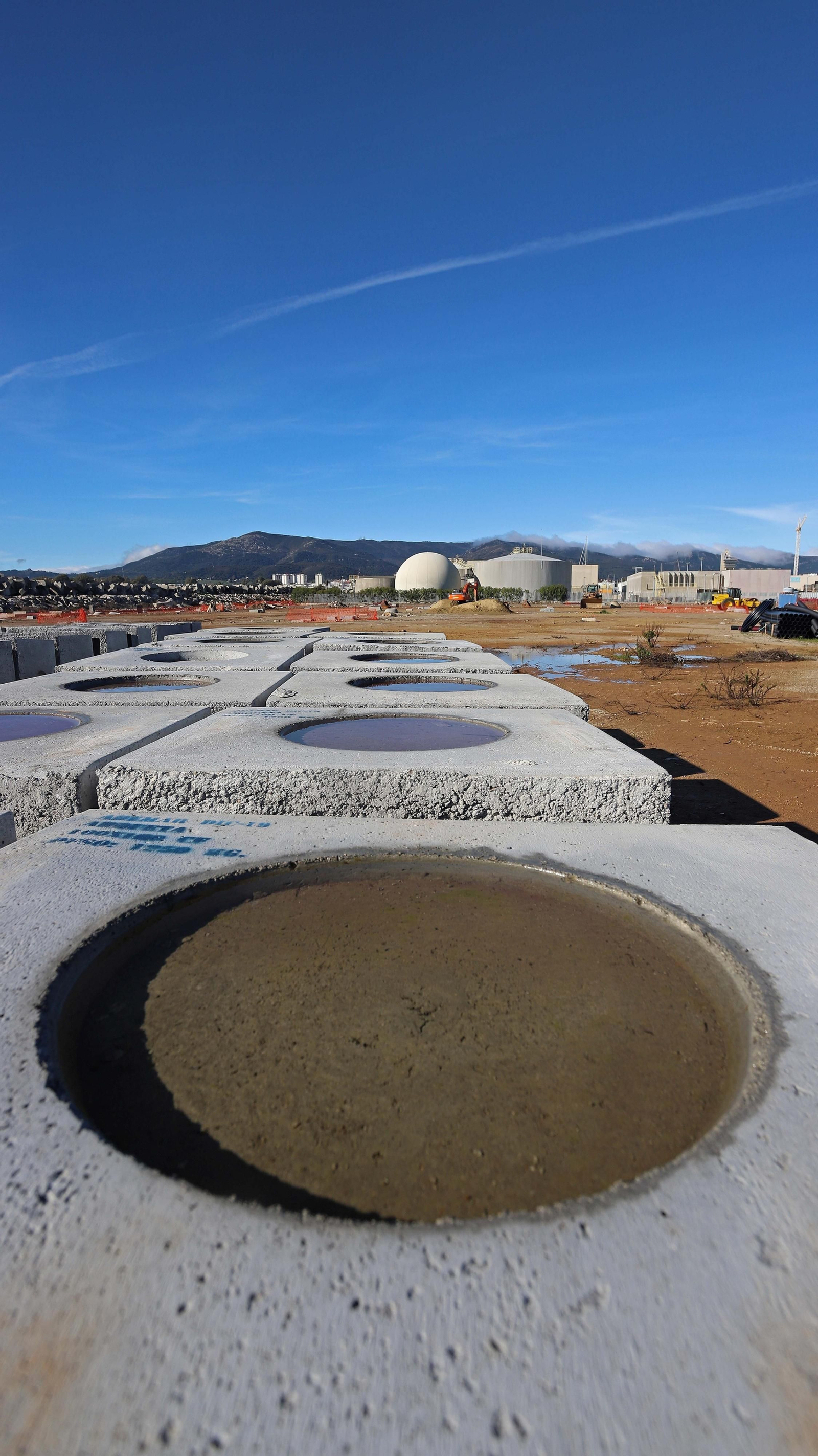 Proyecto del nuevo aparcamiento para camiones en el Puerto de Algeciras